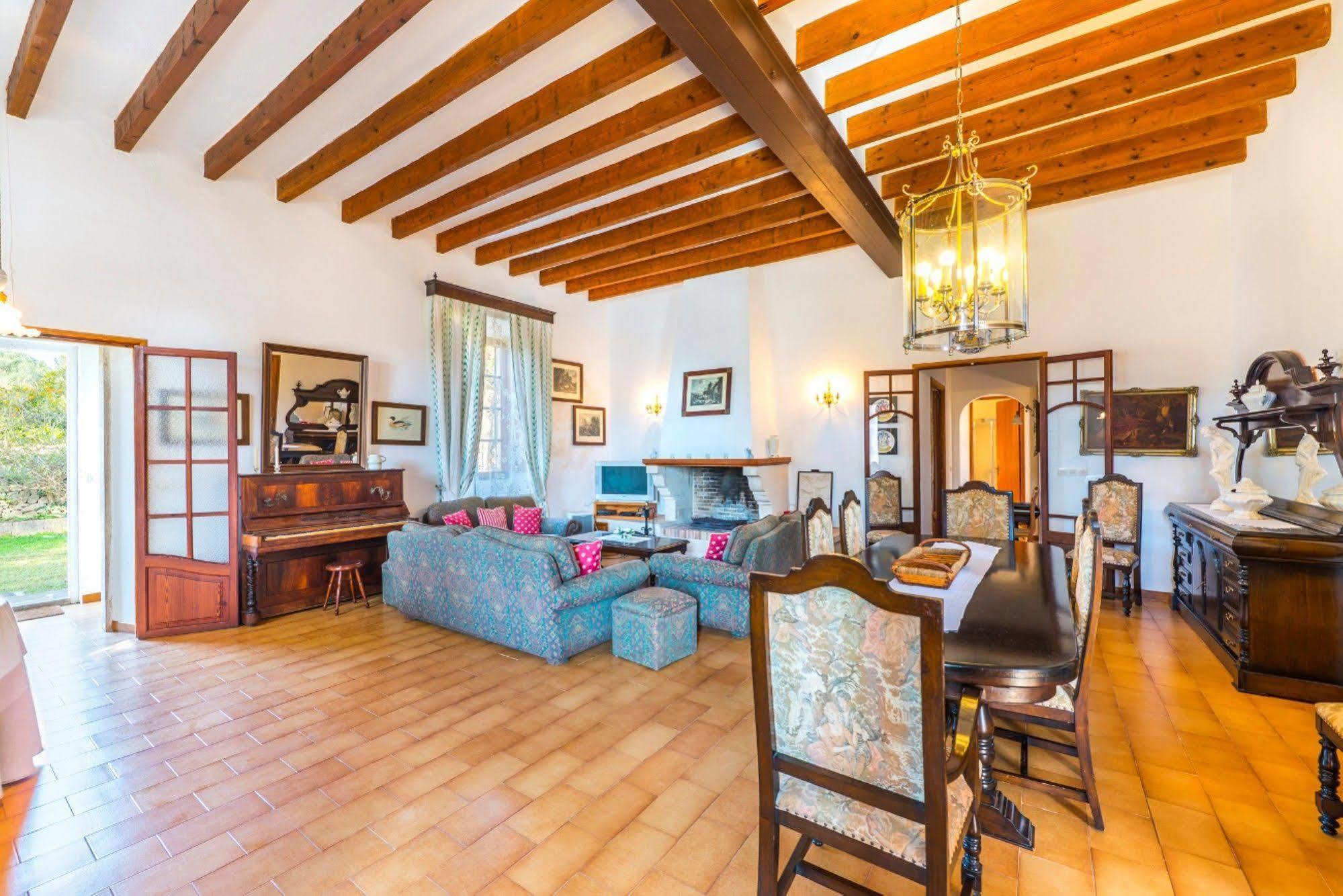 Villa Can Cirerol Portocolom  Bagian luar foto