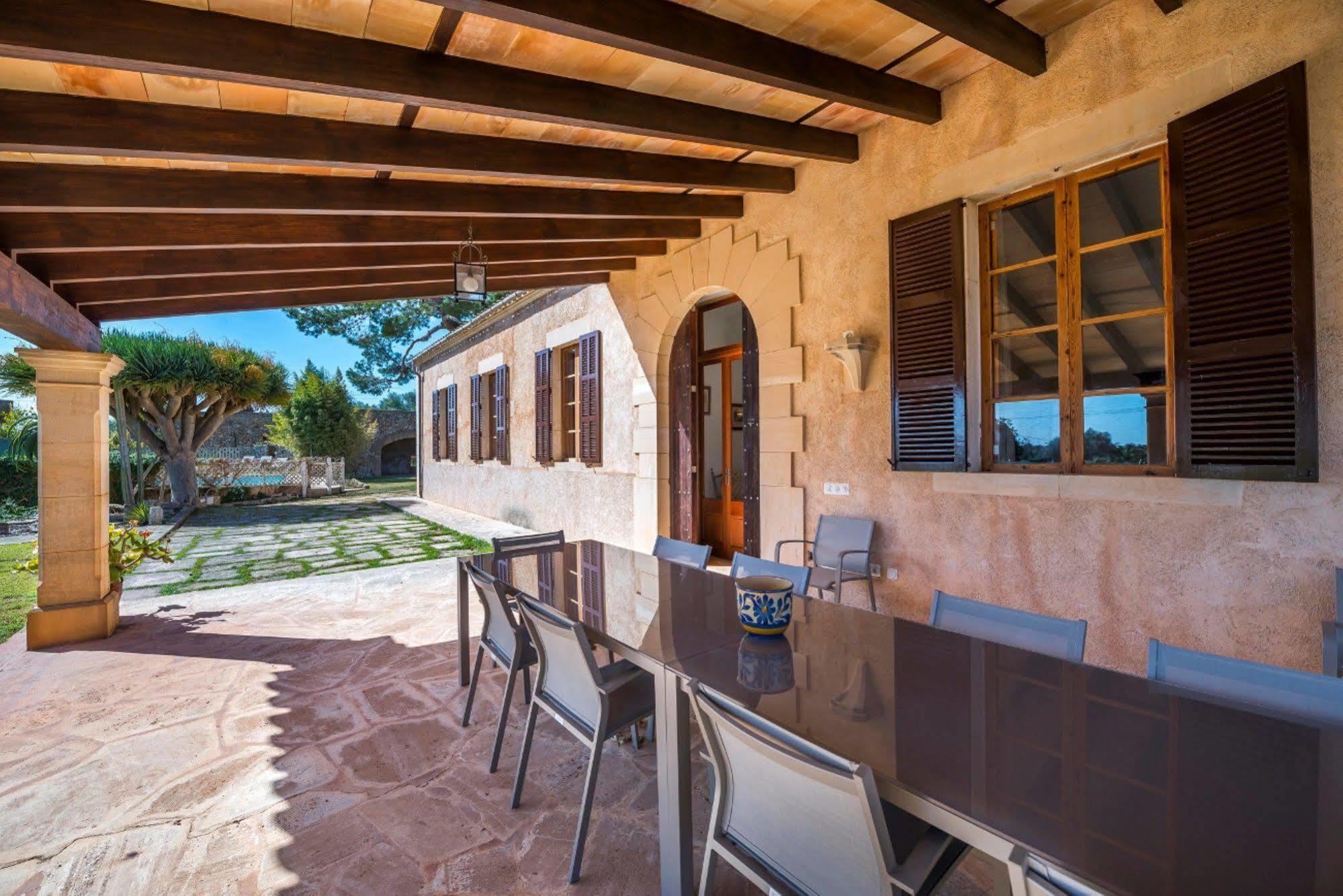 Villa Can Cirerol Portocolom  Bagian luar foto